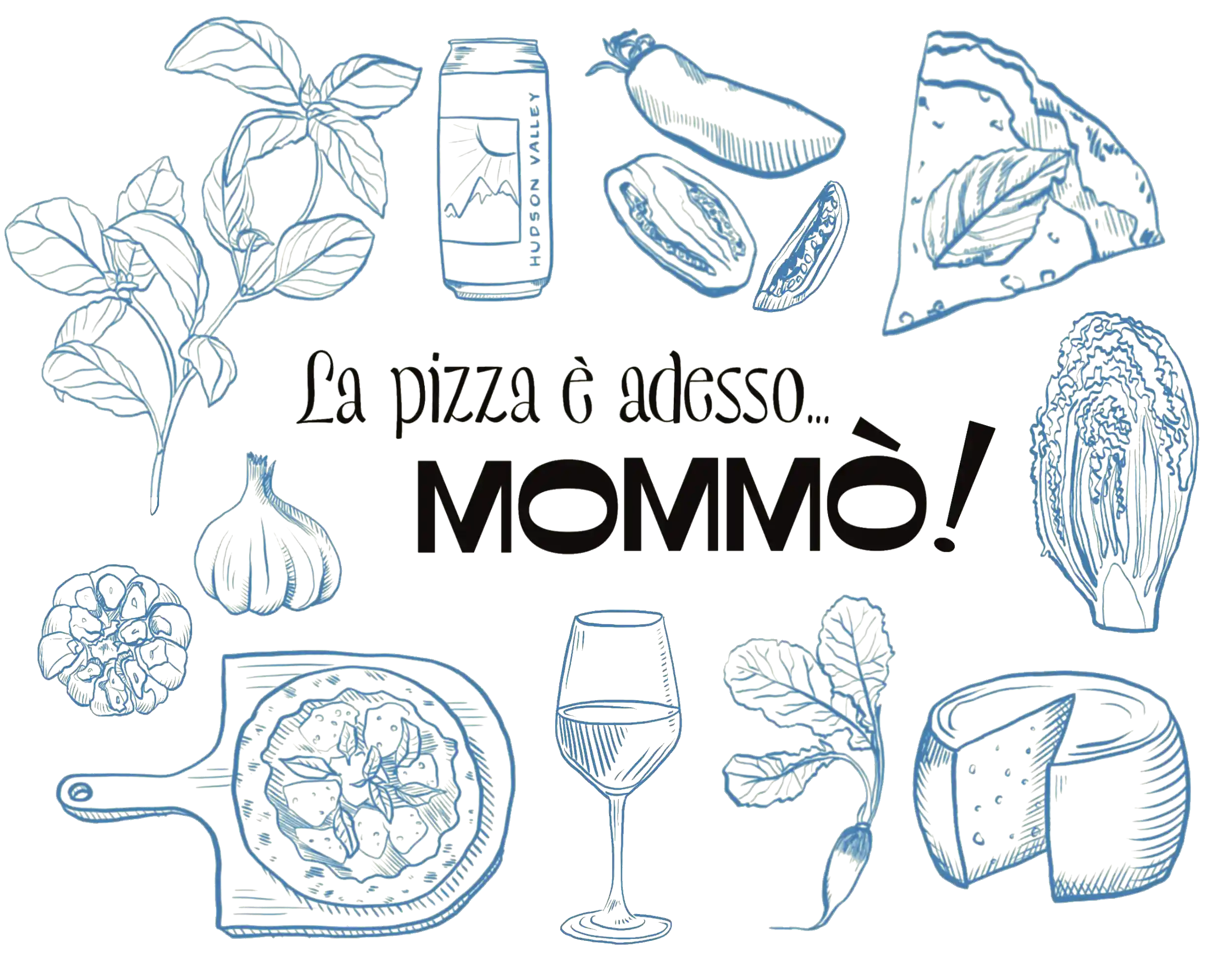 Mommo Pizza Shop logo