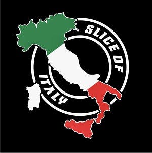 Slice of Italy Pizzeria Logo