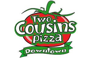 Two Cousins Pizza - Downtown Logo