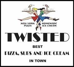 Twisted Pizza Subs & Ice Cream Logo