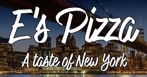 E's Pizza “A Taste of New York” Logo