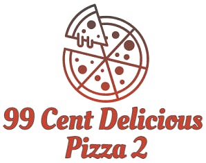 99 Cents Delicious Pizza 2 Logo