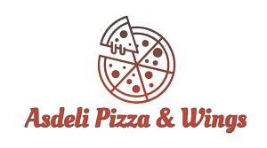 Asdeli Pizza & Wings Logo