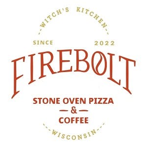 Firebolt Stone Oven Pizza & Coffee Logo