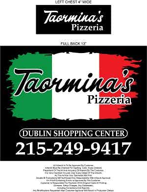 Taormina's Pizzeria in Dublin Pa logo