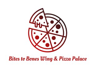 Bites to Bones Wing & Pizza Palace Logo