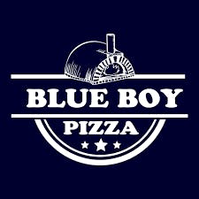 Blue Boy Pizza Logo