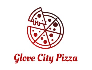 Glove City Pizza Logo