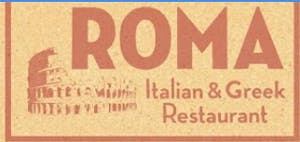 Roma Italian & Greek Restaurant Logo