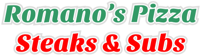 Romano's Pizza Steaks & Subs logo