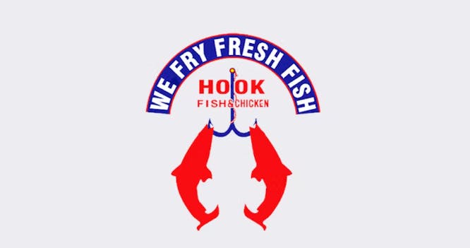 Hook Fish & Chicken - North Versailles Logo