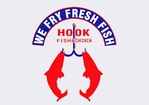 Hook Fish & Chicken - Mt Oliver Logo