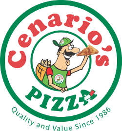 Cenario's Pizza of Vacaville logo