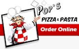 Pop's Pizza & Pasta logo