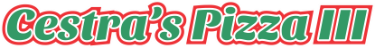 Cestra's Pizza III logo