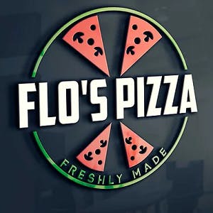 Flo's Pizza & Roast Beef Logo