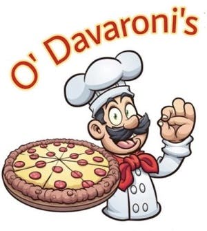O'Davaroni's Pizza Logo