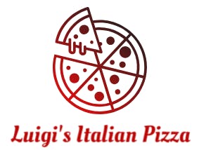 Luigi's Italian Pizza Logo