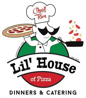 Lil' House of Pizza logo