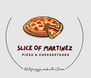 Slice of Martinez Pizza & Cheesesteaks