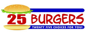25 Burgers & Pizza logo