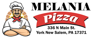 Melania Pizza logo