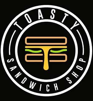 TOASTY SANDWICH SHOP logo
