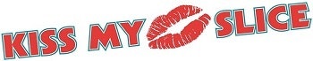 Kiss My Slice logo