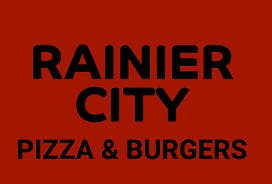 Rainier City Pizza & Burgers Logo