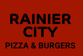 Rainier City Pizza & Burgers logo