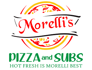 Morelli's Pizza & Subs logo