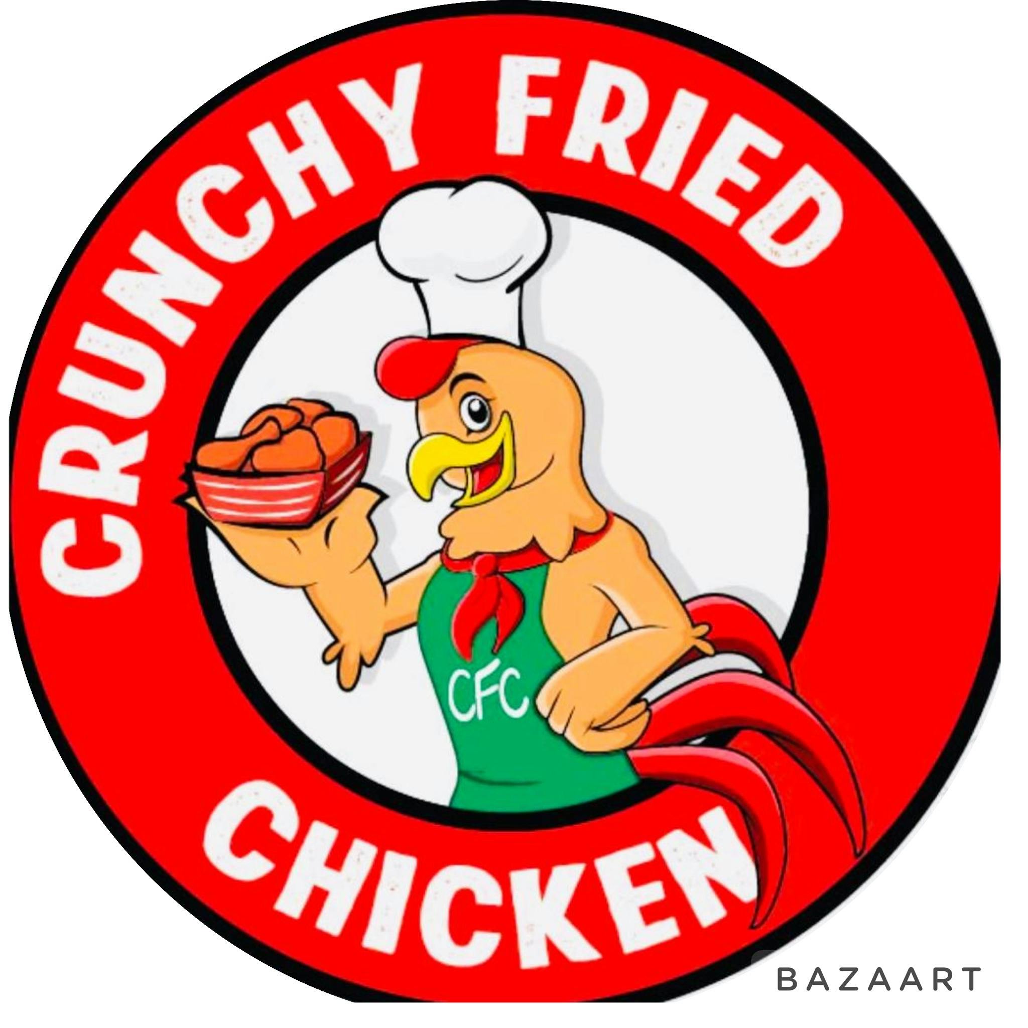 Crunchy Fried Chicken Logo