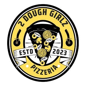 2 Dough Girlz Pizzeria Logo