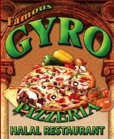 Famous Gyro & Pizza Logo