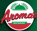 Aroma's Italian Grill logo