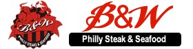 B&W Philly Steaks & Seafood 888 Logo