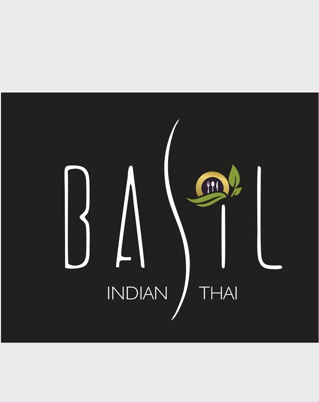 Basil Indian & Thai Grill Logo