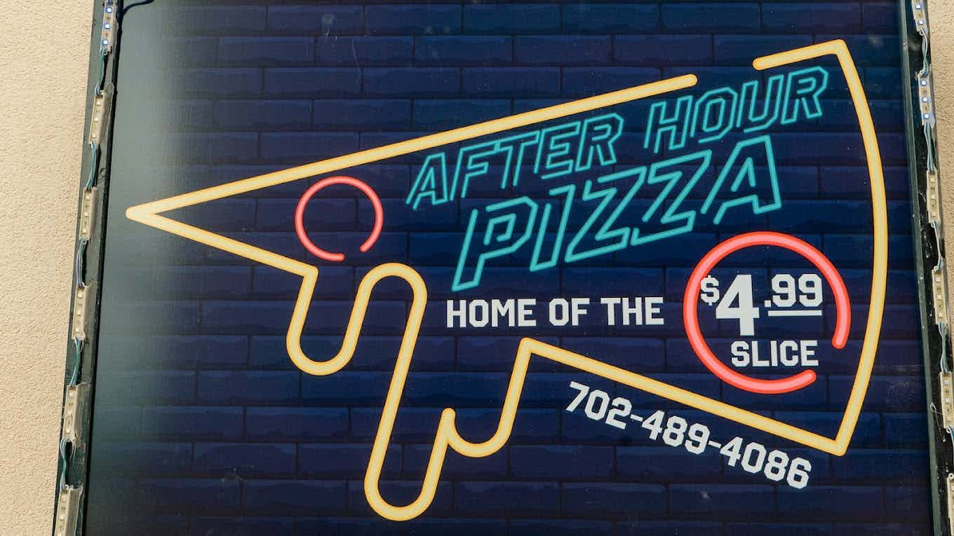 After Hour Pizza logo