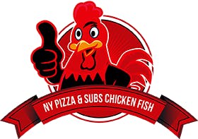 NY Pizza & Subs Chicken Fish Logo