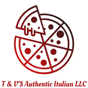 T & V’S Authentic Italian Logo
