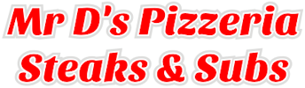 Mr D's Pizzeria Steaks & Subs logo