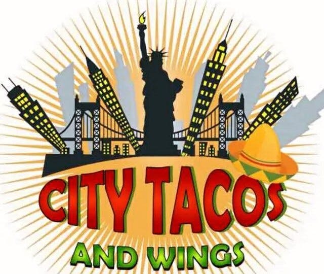 City Tacos and Wings Logo