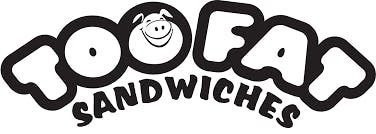 Too Fat Sandwich Shop Logo