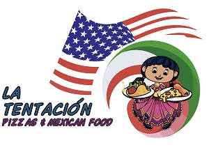 La Tentacion Pizzas & Mexican Food Logo