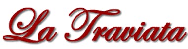 La Traviata Pizza logo