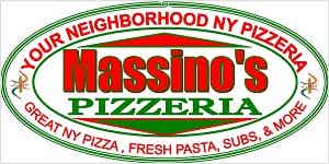 Massino's Pizza logo