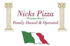 Nick's Pizza Pompano logo