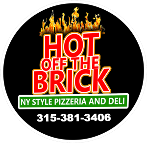 Hot Off The Brick New York Style Pizza logo