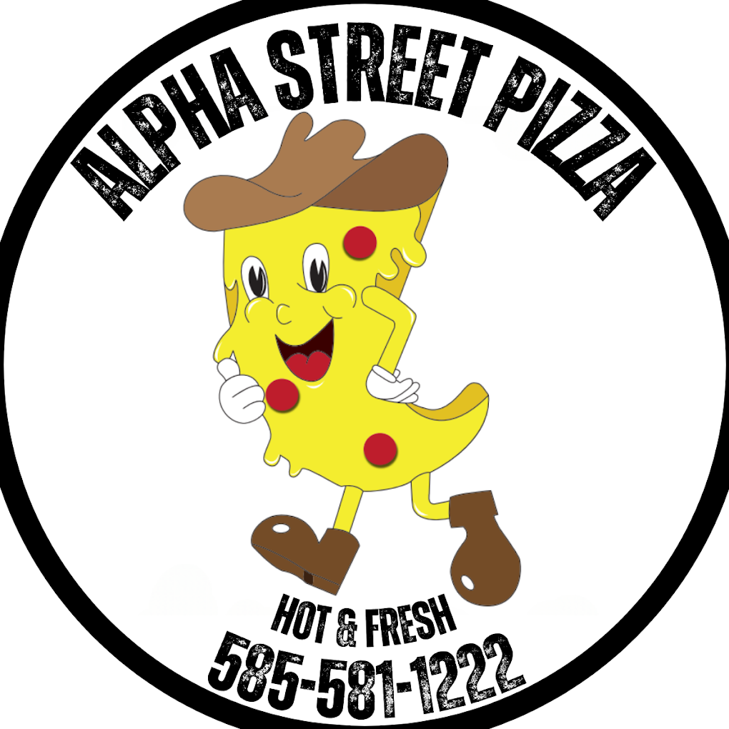 Alpha Street Pizzeria logo