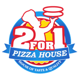 2 For 1 Pizza House logo
